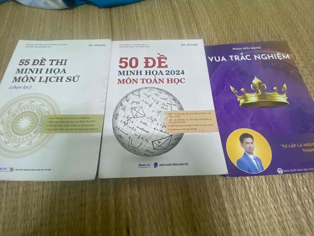 Sách tham khảo 55 Đề Thi Minh Họa Lịch Sử. Mua bán Sách tại Thành phố Đồng Xoài Bình Phước được đăng bởi tran truong Giang hình 1