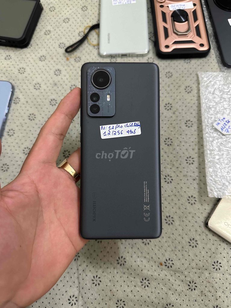 Xiaomi 12 Pro 256GB chính hãng. Mua bán Điện thoại tại Quận Tân Bình Tp Hồ Chí Minh được đăng bởi Nguyễn Thắng Mobile hình 1