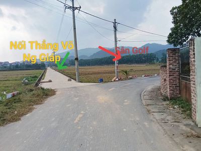Bán đất Sóc Sơn hơn 3 tỷ, view núi, gần sân golf