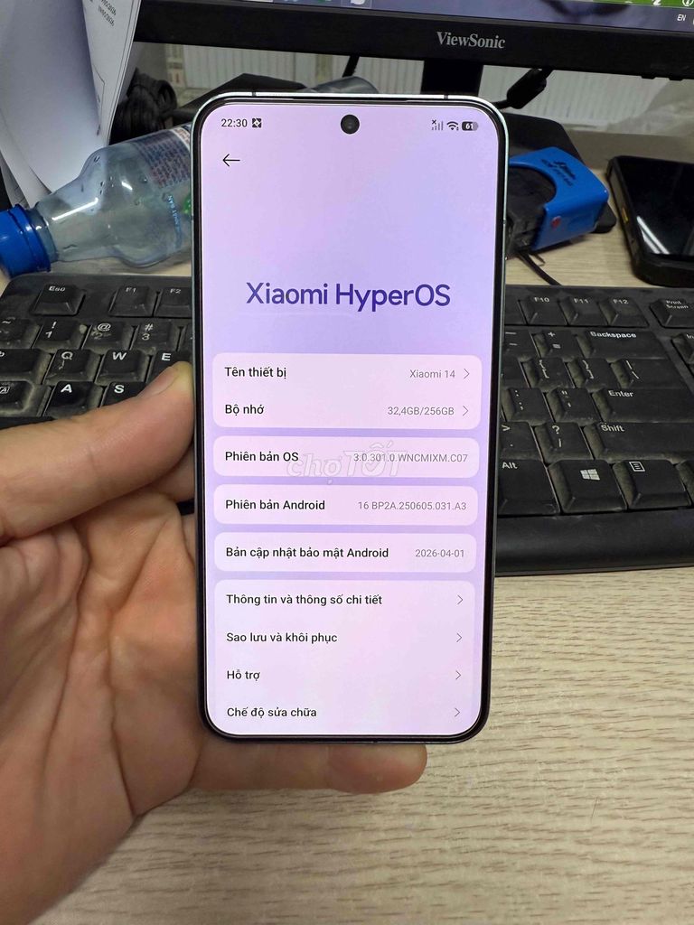 Xiaomi Mi 14 256GB Xanh lá. Mua bán Điện thoại tại Quận Hai Bà Trưng Hà Nội được đăng bởi Quốc Bảo hình 1