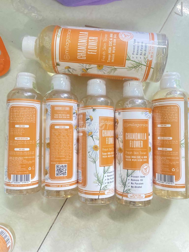 due mớ toner hoa cúc date xa mới nguyên