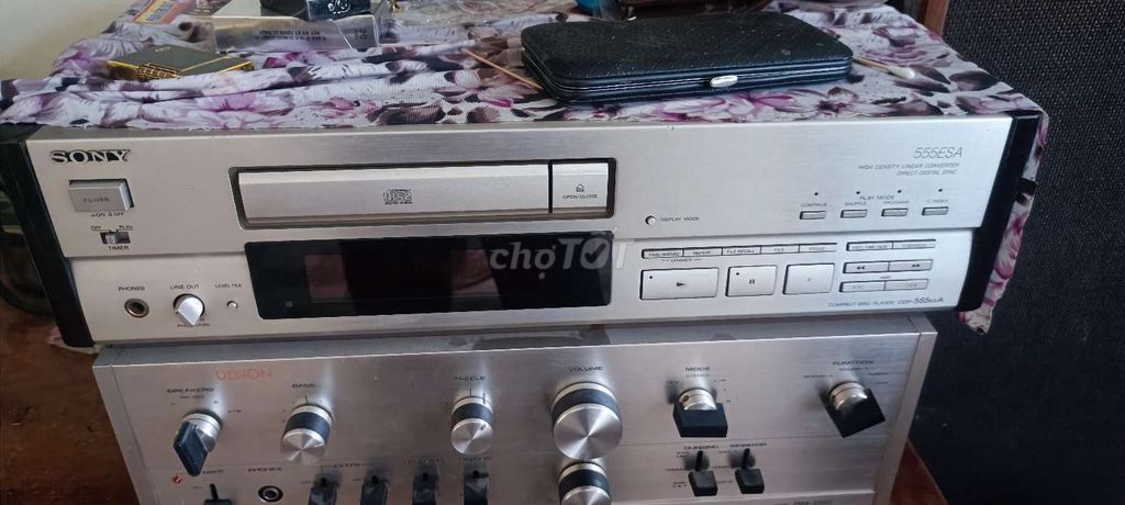 Tivi, Âm Thanh Sony CDP-555ESA Bạc Đã sử dụng. Mua bán Tivi, Âm thanh tại Huyện Đức Hòa Long An được đăng bởi hoàng long  hình 1