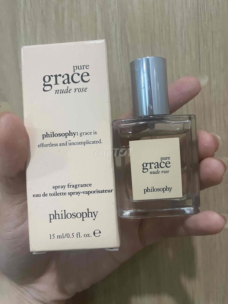 Nước hoa Philosophy Pure Grace Nude Rose Nữ mini. Mua bán Nước hoa tại Quận Ngũ Hành Sơn Đà Nẵng được đăng bởi Hoàng Ngân  hình 1