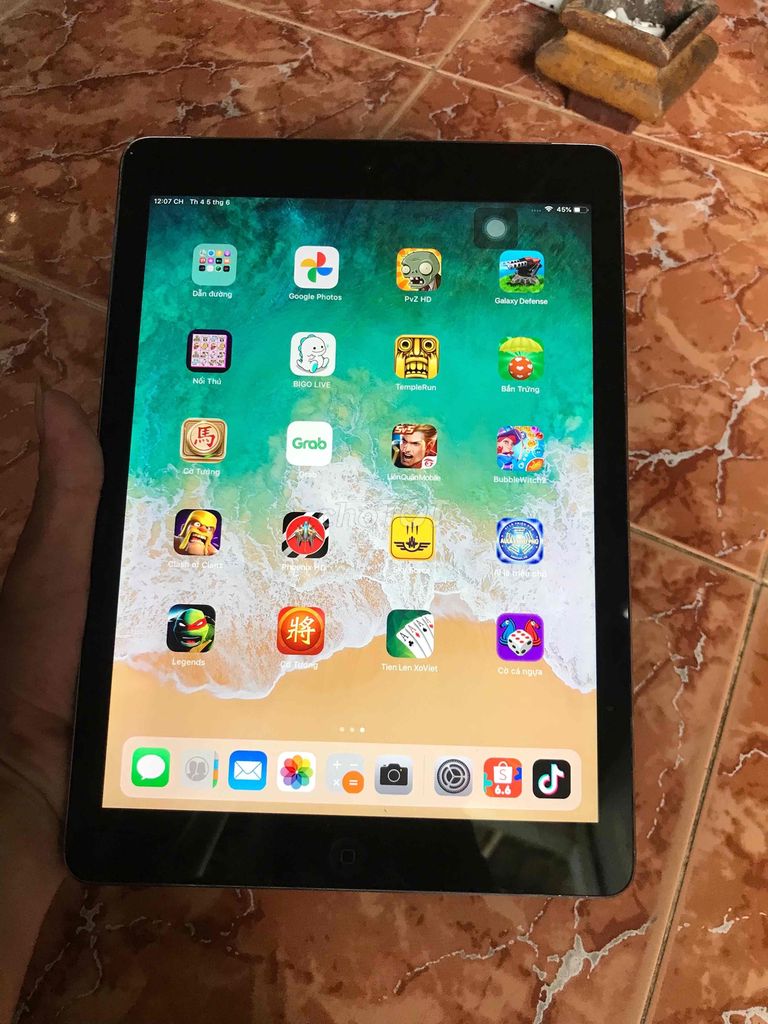 ipad air1 có xài sim . các chức năng xài tốt hết