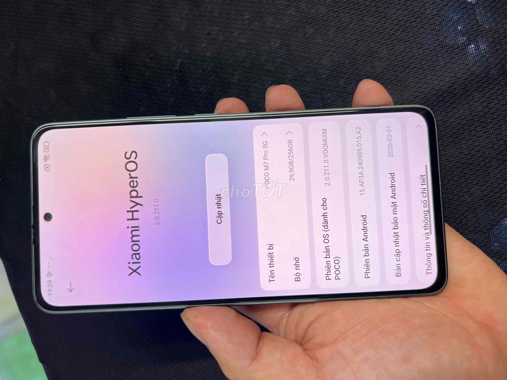 Xiaomi POCO M7 Pro 5G 256GB Xám. Mua bán Điện thoại tại Thành phố Thuận An Bình Dương được đăng bởi Trịnh Khái hình 1