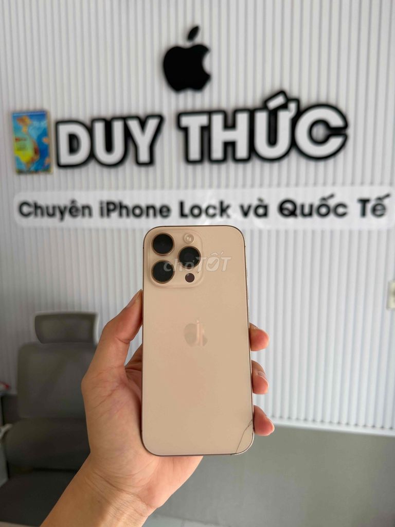 Apple iPhone 16 Pro 128GB Vàng bảng VN/A pin 91%. Mua bán Điện thoại tại Quận Ninh Kiều Cần Thơ được đăng bởi Duy Thức chuyên iphone Lock Cần Thơ hình 1