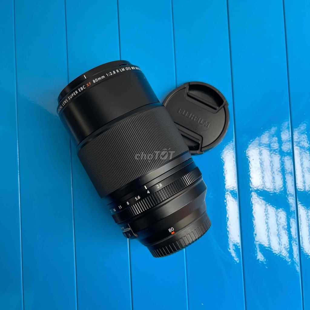 Ống kính Fujifilm 80 macro lens Đen Kính mẻ. Mua bán Máy ảnh, Máy quay tại Quận Tân Bình Tp Hồ Chí Minh được đăng bởi nguyen nguyen hình 1