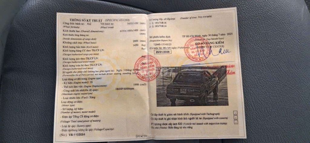 Toyota camry 1988. Mua bán Ô tô tại Thành phố Bến Tre Bến Tre được đăng bởi Phạm Thành hình 16