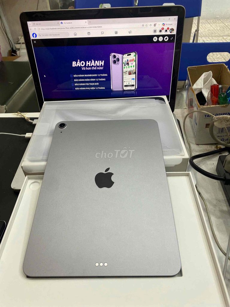 Apple iPad Air 11 M3 128GB Xám. Mua bán Máy tính bảng tại Quận 3 Tp Hồ Chí Minh được đăng bởi Tuấn Nguyễn hình 1