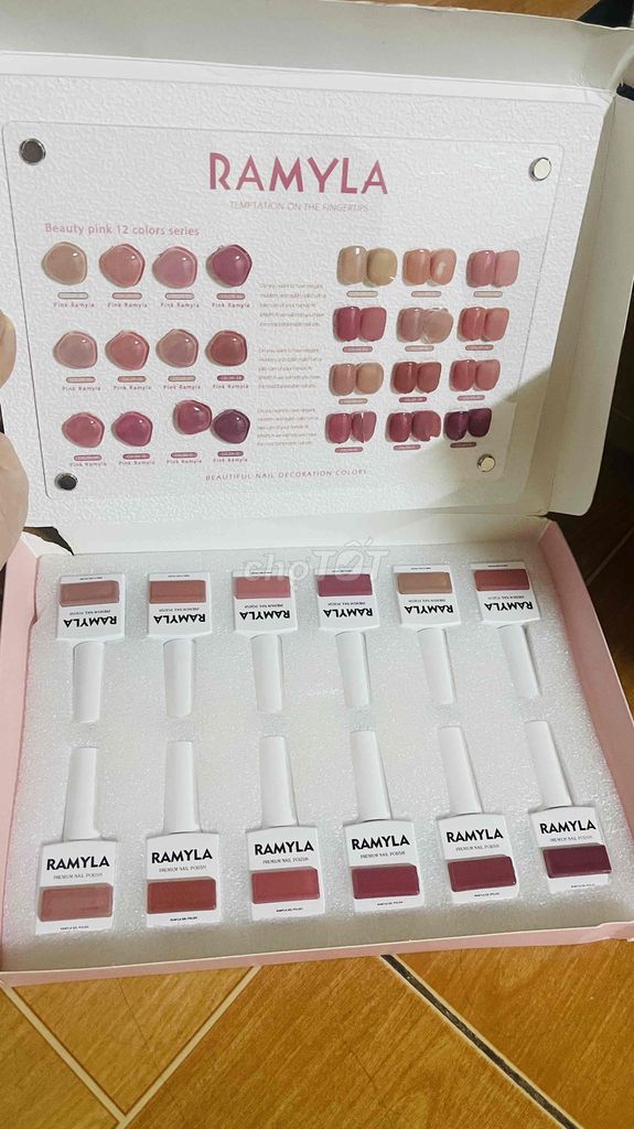 Sơn móng tay RAMYLA Hồng thạch. Mua bán Phụ kiện thời trang khác tại Huyện Bình Chánh Tp Hồ Chí Minh được đăng bởi Thuỷ Huỳnh hình 1