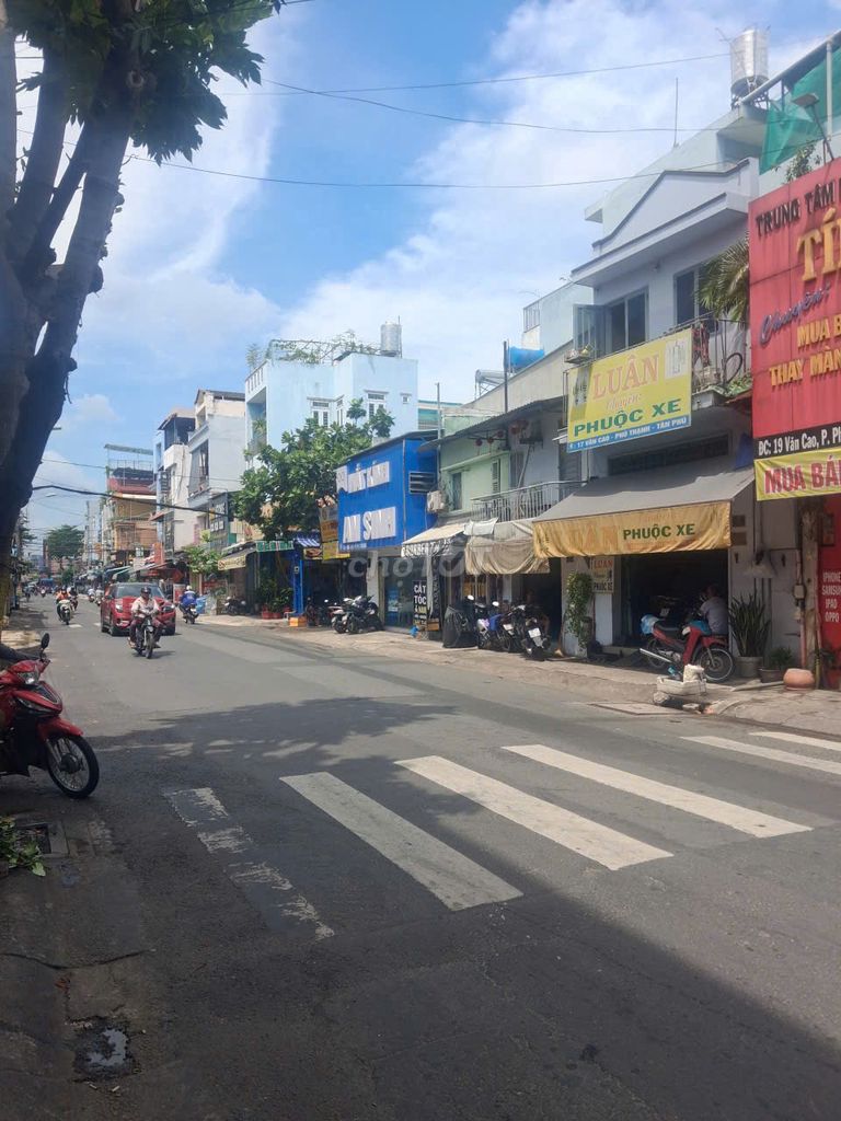 CHO THUÊ NHÀ 2 MẶT TIỀN ĐƯỜNG VĂN CAO – P PHÚ THỌ HÒA – GIÁ 14.9 TRIỆU