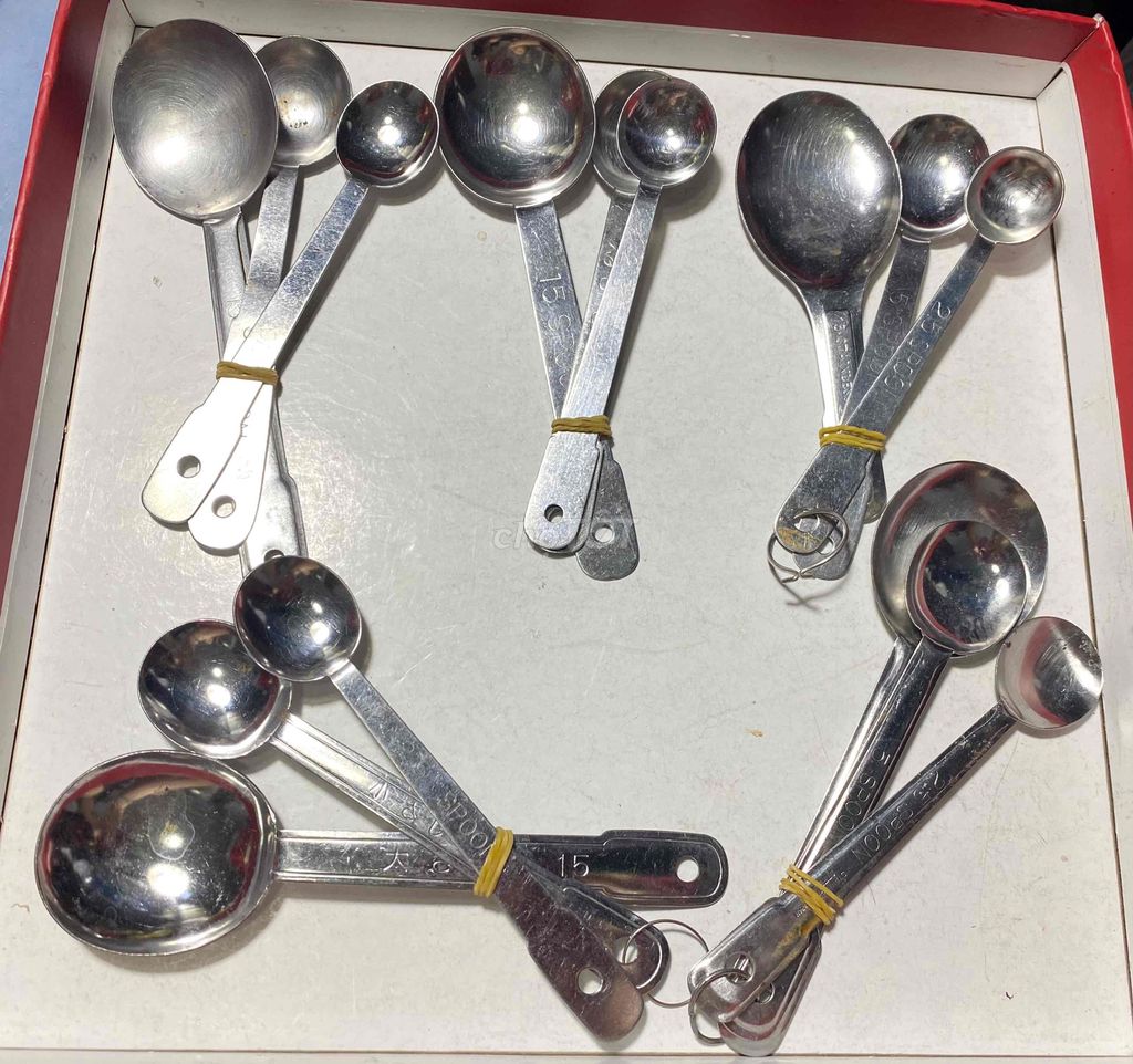 Bộ thìa đong gia vị Kim loại Nhật Bản. Mua bán Dụng cụ nhà bếp tại Quận 10 Tp Hồ Chí Minh được đăng bởi thu hà hình 1