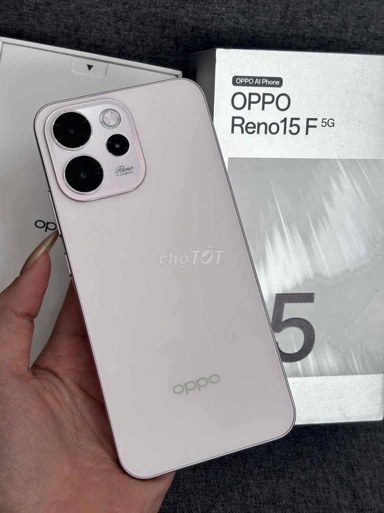 Reno 15F 5G 12/256GB Hồng VN Keng Bh 6/2027 992282. Mua bán Điện thoại tại Quận Ninh Kiều Cần Thơ được đăng bởi Quý Mobile Cần thơ hình 1