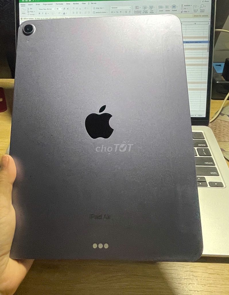 Apple iPad Air 5 Wifi 256GB Xám. Mua bán Máy tính bảng tại Huyện Bình Chánh Tp Hồ Chí Minh được đăng bởi vu hình 1