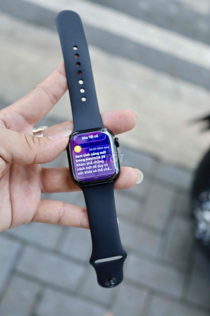 Apple Watch Series 11 42mm Đen GPS. Mua bán Thiết bị đeo thông minh tại Thành phố Long Xuyên An Giang được đăng bởi Băng Apple  chuyên iphone hình 1
