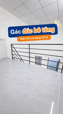 Nhà trệt gác, DTSD 21m2