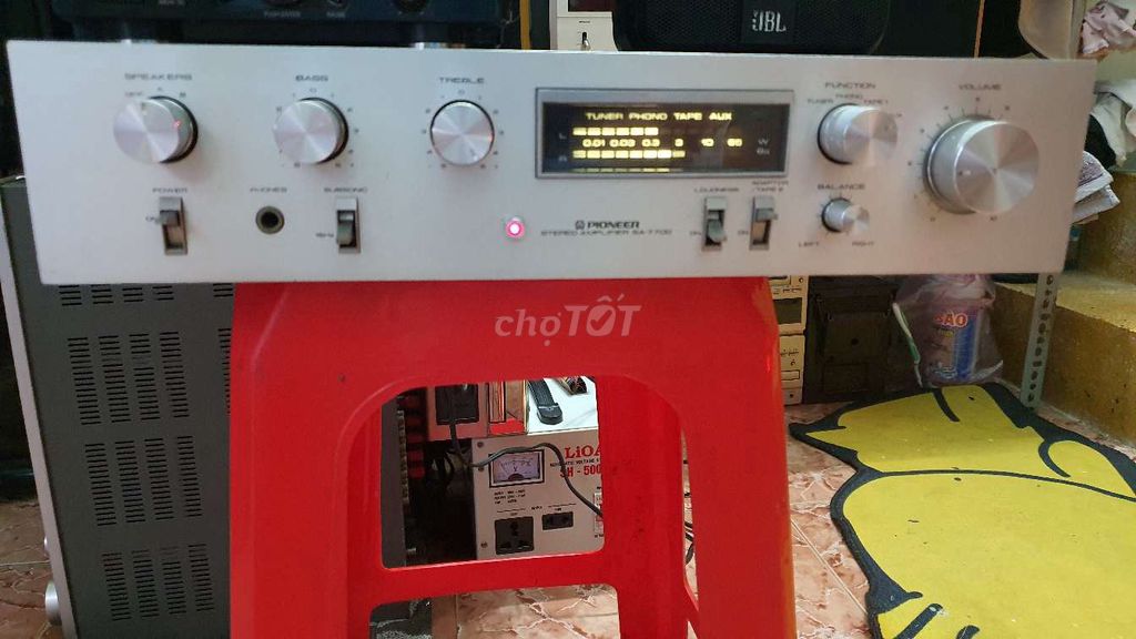 Amply Pioneer SA-7700 Bạc. Mua bán Tivi, Âm thanh tại Quận 11 Tp Hồ Chí Minh được đăng bởi Le van ut hình 1