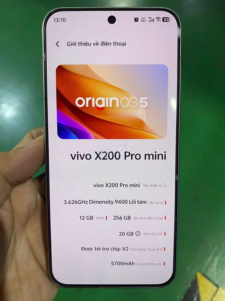 Vivo X200 Pro mini fullbox bán or GL. Mua bán Điện thoại tại Quận Bình Tân Tp Hồ Chí Minh được đăng bởi Châu hình 1