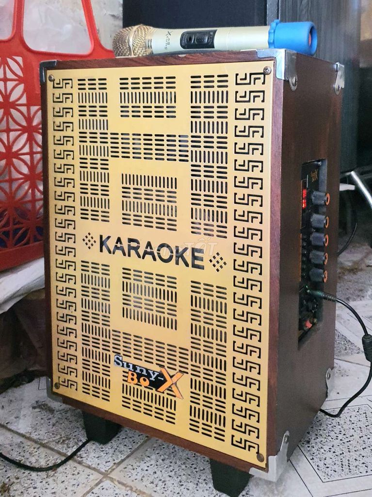 Loa kéo SunyBox Vân gỗ đẹp. Mua bán Tivi, Âm thanh tại Thành phố Vĩnh Long Vĩnh Long được đăng bởi Phạm Cường hình 1