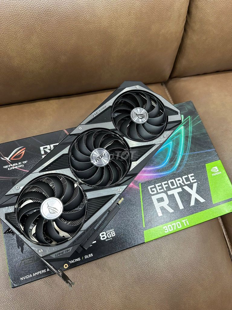 RTX 3070TI ROG STRIX BH 4/2025 FULL BOX