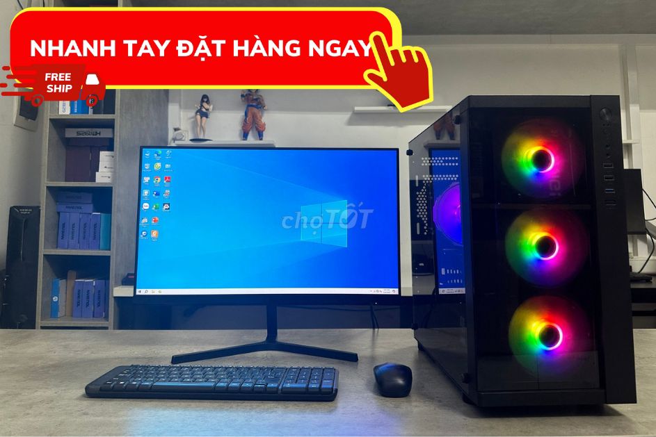 🔰 Thanh lý bộ PC. i5 10400F. Màn hình 24inch mới.. Mua bán Máy tính để bàn tại Quận Đống Đa Hà Nội được đăng bởi Bán Máy Tính Uy Tín hình 1