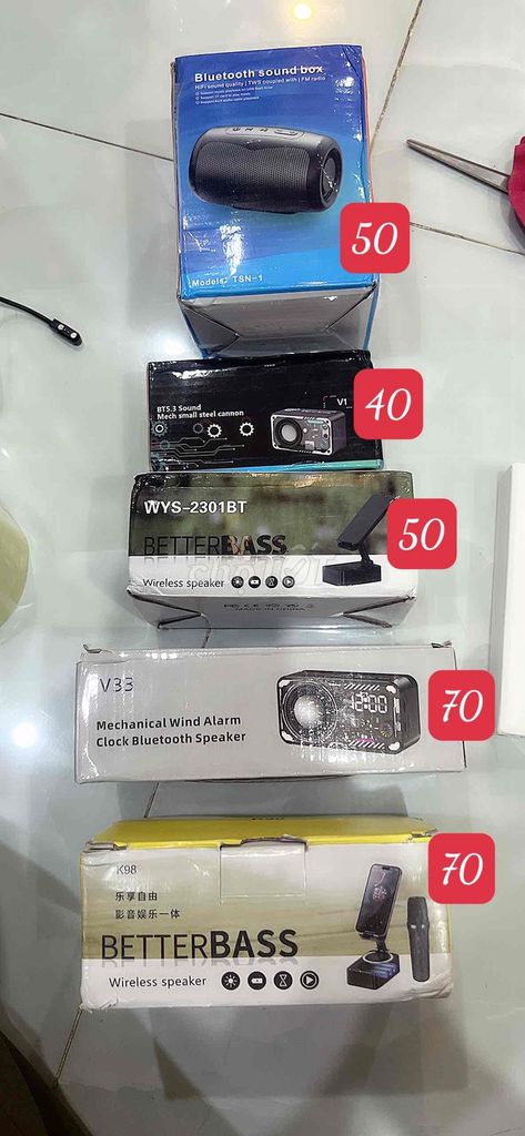 Loa Bluetooth nhiều mẫu mới. Mua bán Tivi, Âm thanh tại Quận Lê Chân Hải Phòng được đăng bởi Đồ boom Shoppe hình 1