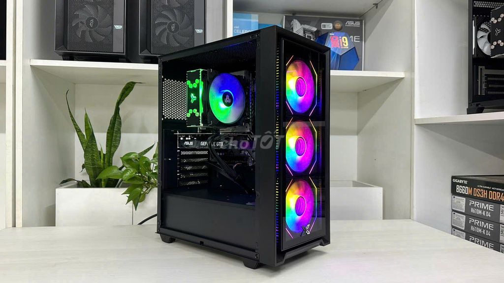 PC ĐỒ HỌA  MỚI BẢO HÀNH 36TH I5 12400F 32G GTX1650