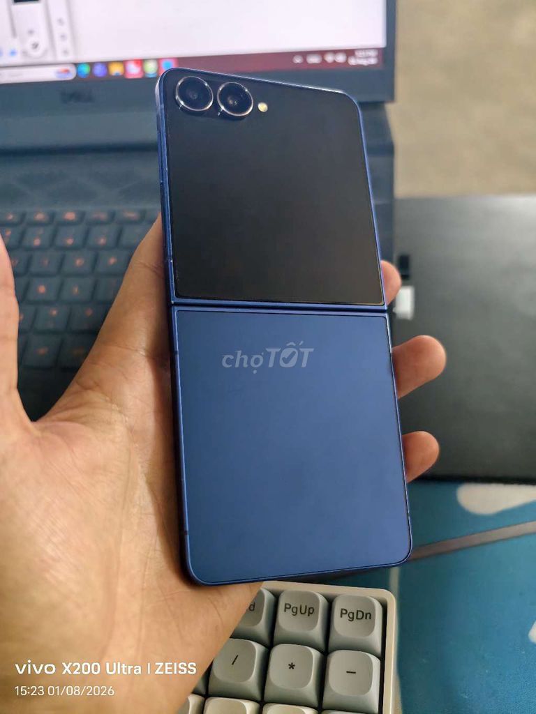Samsung Zflip 7 256GB Xanh Mỹ. Mua bán Điện thoại tại Thành phố Buôn Ma Thuột Đắk Lắk được đăng bởi Phát hình 1