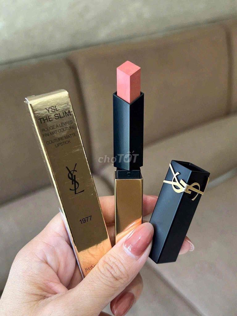 Son YSL The Slim 1977 Hồng đào Lì. Mua bán Phụ kiện thời trang khác tại Quận 10 Tp Hồ Chí Minh được đăng bởi Baby Girl Lovely hình 1