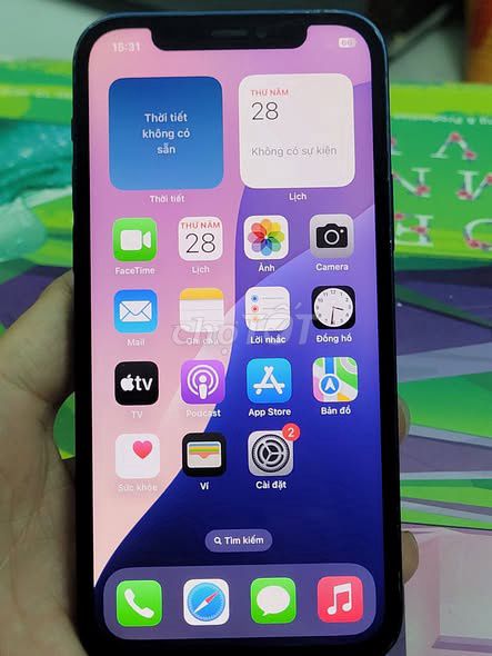 Apple iPhone 12 128GB Xanh Đã sử dụng. Mua bán Điện thoại tại Quận Tân Bình Tp Hồ Chí Minh được đăng bởi Hội Đồ Điện Tử hình 1