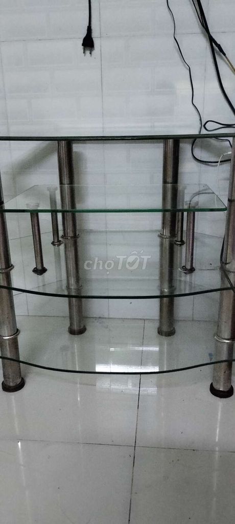 Kệ tivi Kính Inox. Mua bán Tủ, kệ gia đình tại Quận Bình Tân Tp Hồ Chí Minh được đăng bởi Tien quoc phong hình 1