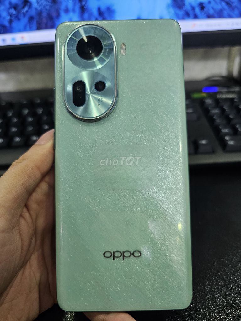 Oppo Reno11 5G Xanh 8/256 CHÍNH HÃNG. Mua bán Điện thoại tại Quận Gò Vấp Tp Hồ Chí Minh được đăng bởi Android Gò Vấp hình 1