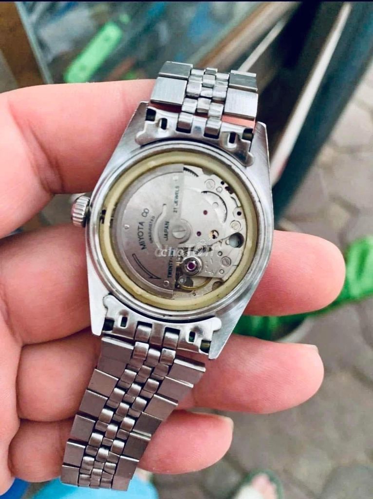 Đồng hồ cơ automatic Rolexxx 36mm thép máy miyota