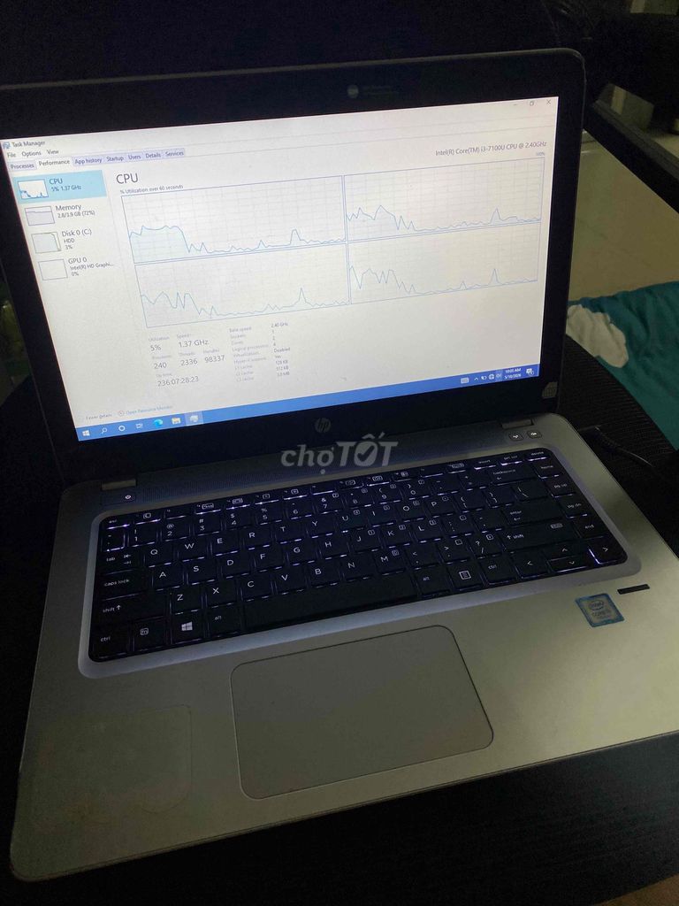 HP ProBook 440 G3 i3-7100U 8GB/256GB. Mua bán Laptop tại Quận 4 Tp Hồ Chí Minh được đăng bởi Nguyễn Đan hình 1