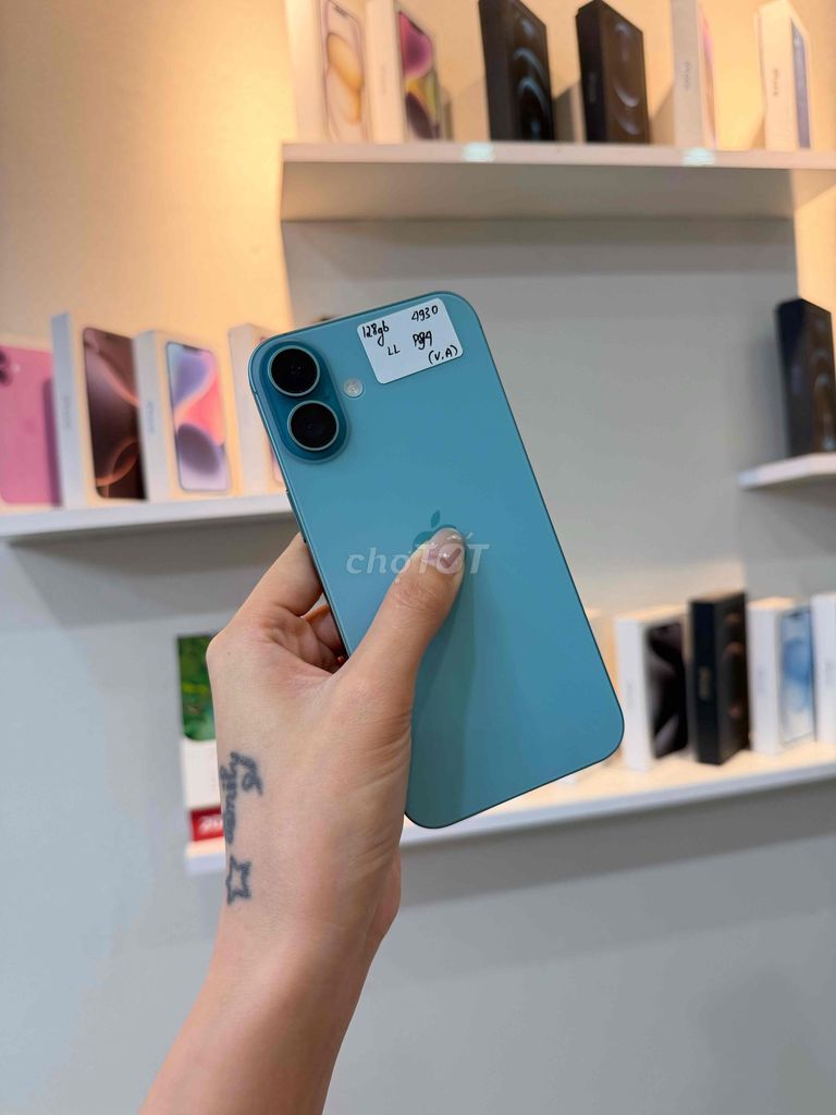 16 Plus 128Gb Quốc Tế Zin Full Pin 94. Mua bán Điện thoại tại Quận Thanh Xuân Hà Nội được đăng bởi T Mobile  hình 1