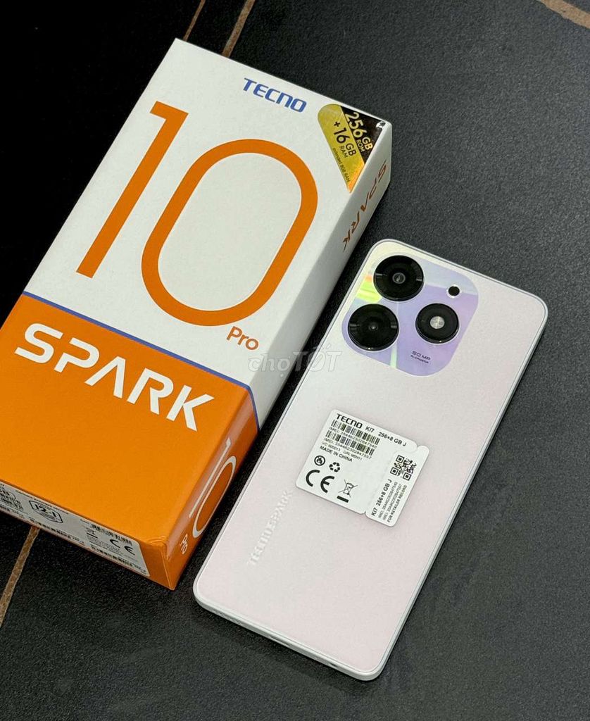 Tecno Spark 10 Pro | Ram 8/256Gb | Máy mới mua