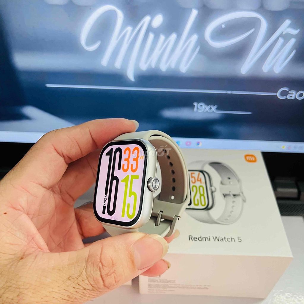 Xiaomi Watch 5 Trắng. Mua bán Thiết bị đeo thông minh tại Quận Gò Vấp Tp Hồ Chí Minh được đăng bởi Cao An Vũ hình 1