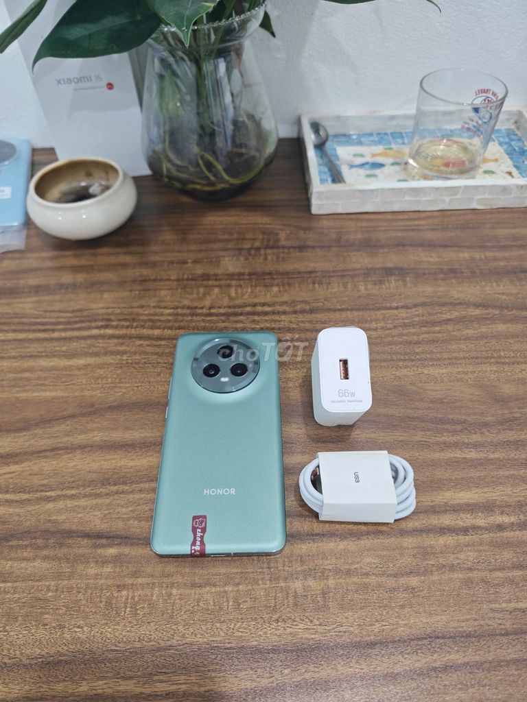 Honor Magic 5 5G 12/256 Xanh sạc 66w có ship COD. Mua bán Điện thoại tại Quận Hoàng Mai Hà Nội được đăng bởi Trần Ngọc Hiếu hình 1