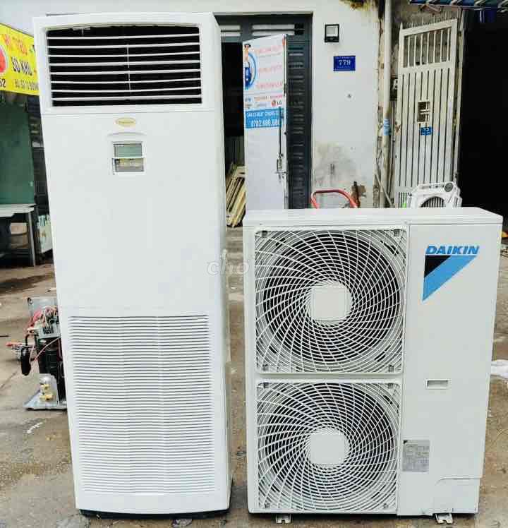 Máy lạnh Tủ đứng Daikin 5Ngựa hàng block zin 3pha. Mua bán Máy lạnh, điều hoà tại Quận 4 Tp Hồ Chí Minh được đăng bởi Thịnh Khang Minh hình 1