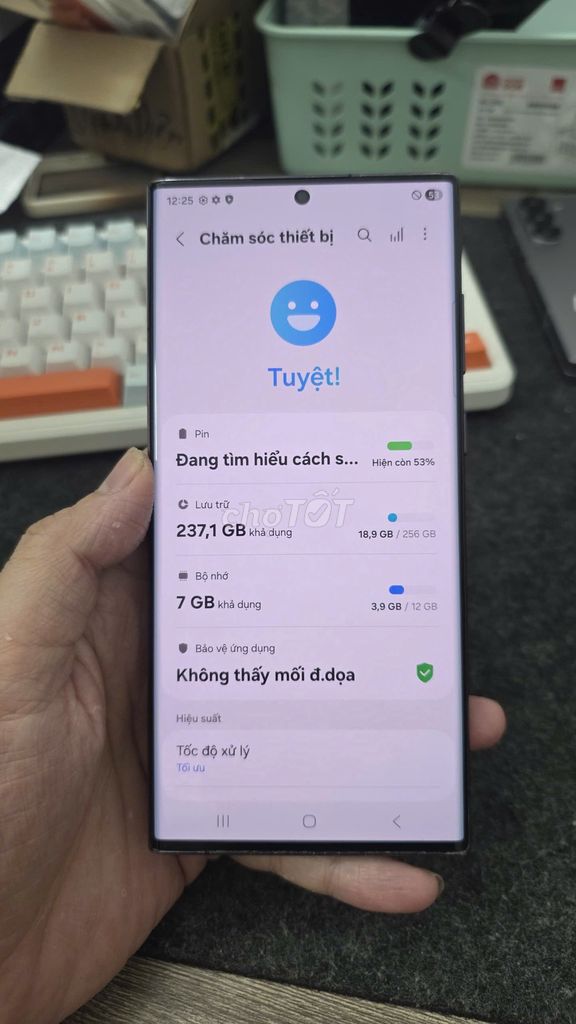 Samsung S22 Ultra 12GB 256GB Đen Đã sử dụng. Mua bán Điện thoại tại Quận Hai Bà Trưng Hà Nội được đăng bởi Trần Đức Ngọc Minh hình 1