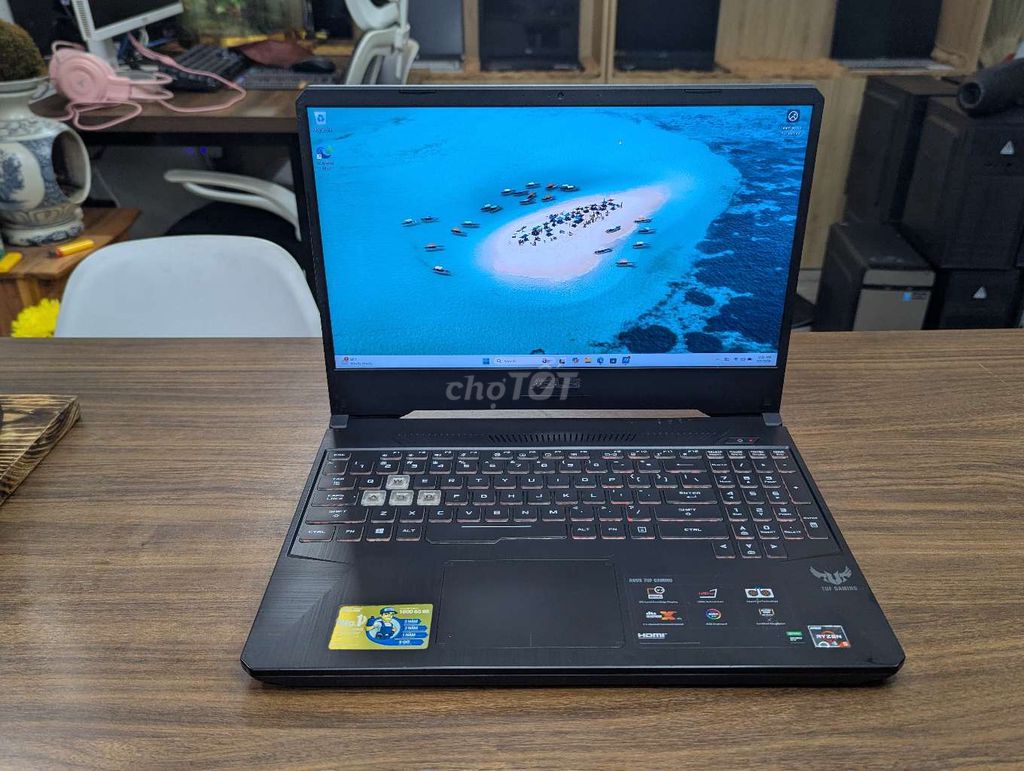 Asus TUF FX505DT Ryzen 5-3550H/8GB/512GB GTX 1650. Mua bán Laptop tại Thành phố Thuận An Bình Dương được đăng bởi LAPTOP VŨ PMV  hình 1