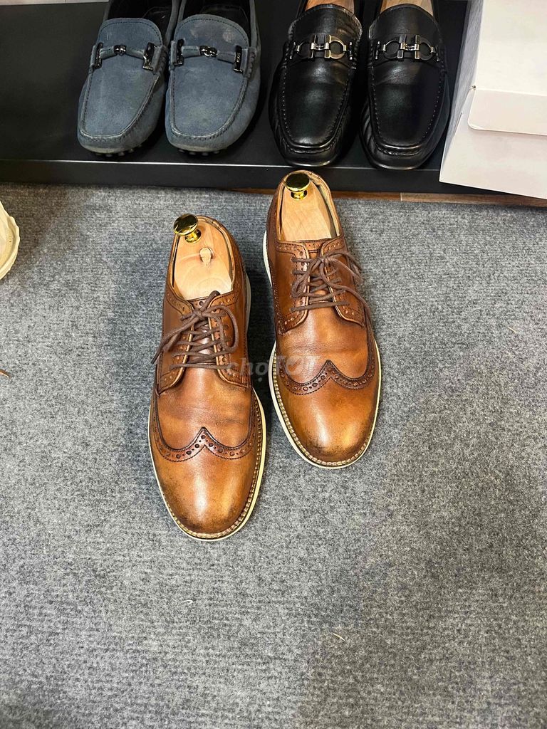 Giày tây Cole Haan Nam Da Nâu 40.5/41. Mua bán Giày dép tại Thành phố Phú Quốc Kiên Giang được đăng bởi NGUYÊN VAN Y hình 1