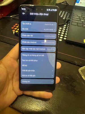 Xiaomi 13 Lite 128GB Đen