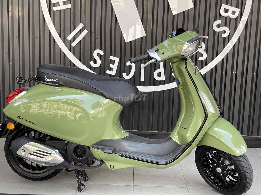 Piaggio Vesspa Sprint Đèn vuông - Vespa 3VieS bs43. Mua bán Xe máy tại Quận Hải Châu Đà Nẵng được đăng bởi Lê vy  hình 5