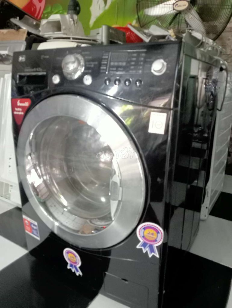 Thanh lý máy LG Giặt 9kg/Sấy khô mặt liền. Mua bán Máy giặt tại Quận Tân Phú Tp Hồ Chí Minh được đăng bởi Điện Tử Quách Điêu hình 2