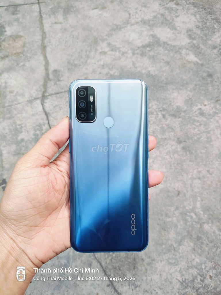 Oppo A53 4GB/128GB Xanh. Mua bán Điện thoại tại Quận Tân Bình Tp Hồ Chí Minh được đăng bởi Công Thái hình 1