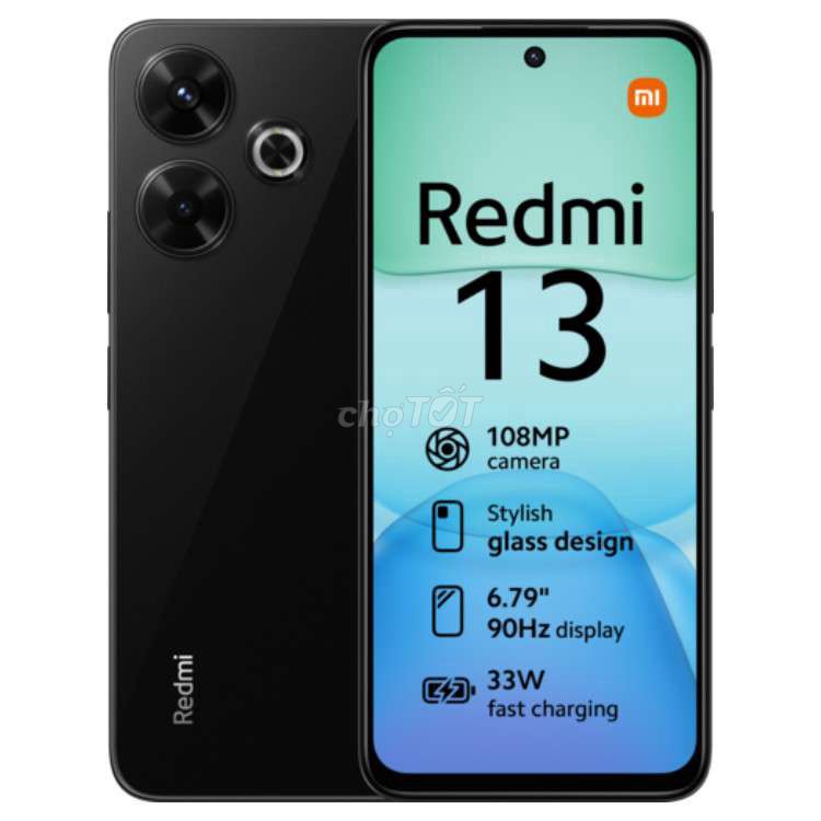 Xiaomi Redmi 13 128GB Đen 8GB. Mua bán Điện thoại tại Quận Ninh Kiều Cần Thơ được đăng bởi Trần Công Tín hình 1