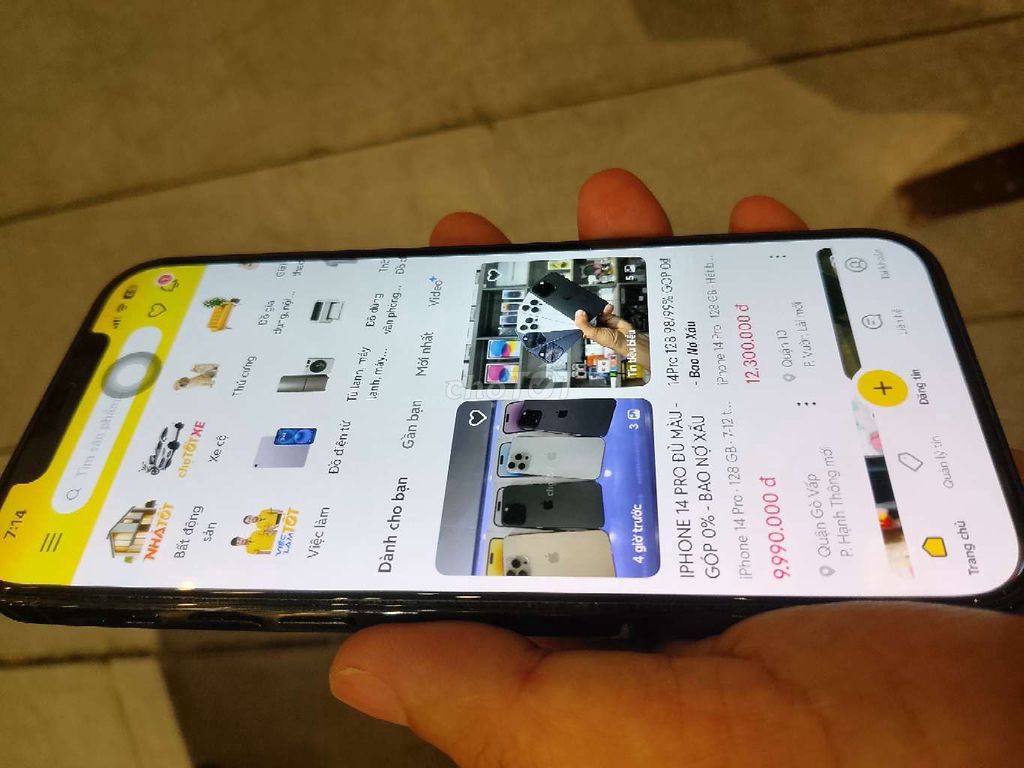 Apple iPhone 12 Pro Max Xanh 2 sim Việt Nam. Mua bán Điện thoại tại Quận 7 Tp Hồ Chí Minh được đăng bởi Hoàng Gia Phát hình 1