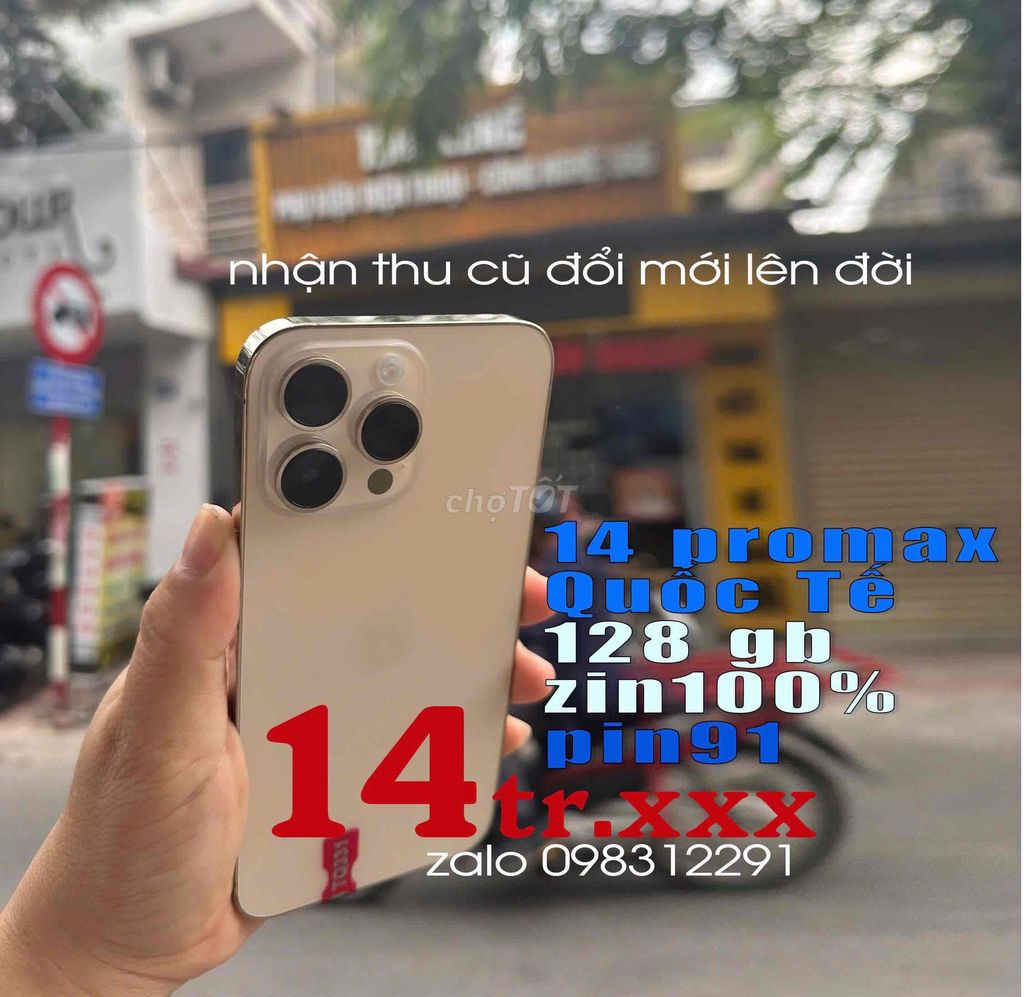 Apple iPhone 14 Pro Max 128GB Vàng. Mua bán Điện thoại tại Quận Lê Chân Hải Phòng được đăng bởi phạm quang khoa hình 1