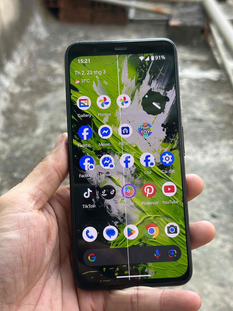 Pixel 4 XL  quốc tế đã úp sản rom. Mua bán Điện thoại tại Thành phố Mỹ Tho Tiền Giang được đăng bởi Tiền Giang  hình 1